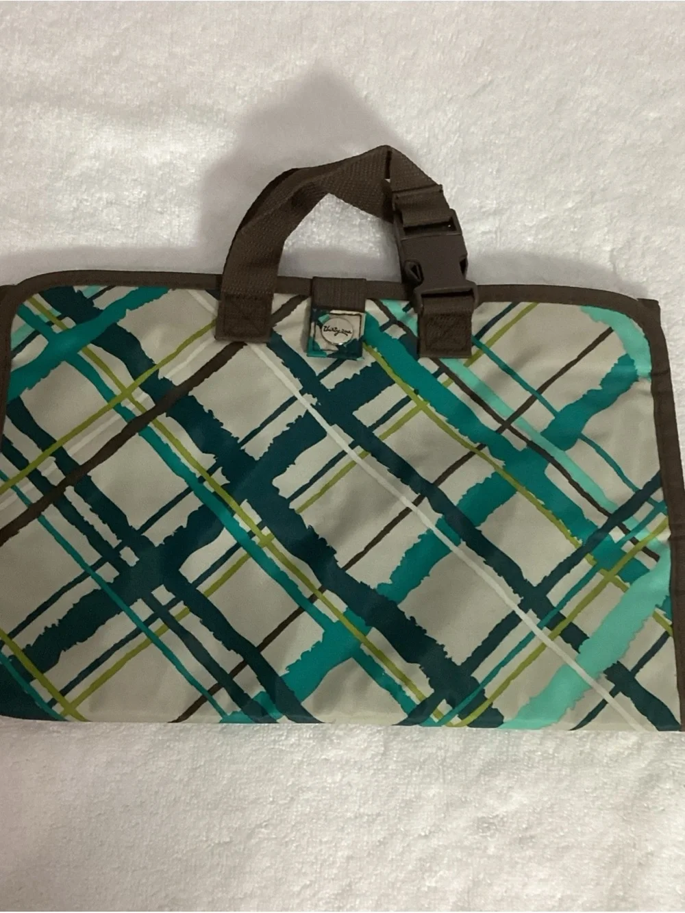 Thirty One Up Town Jewelry Bag Hanging Travel Toiletry Cosmetic Organizer NWOT